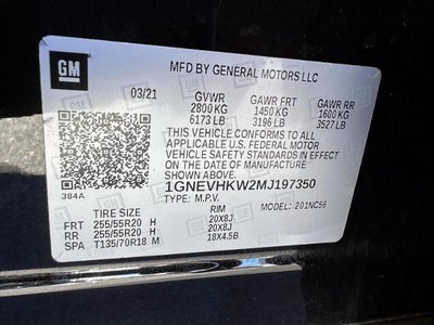 2021 Chevrolet Traverse LT Leather