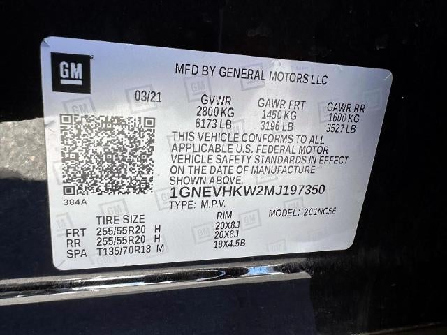 2021 Chevrolet Traverse LT Leather