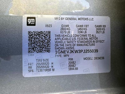 2023 Chevrolet Traverse RS