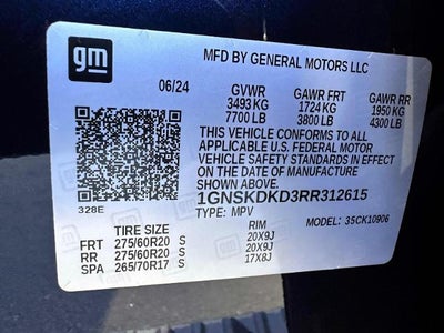 2024 Chevrolet Suburban Z71