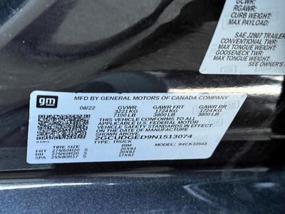 2022 Chevrolet Silverado 1500 LTZ