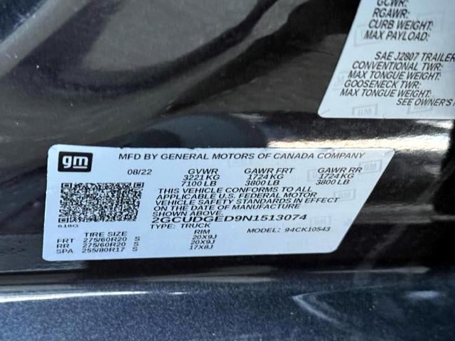 2022 Chevrolet Silverado 1500 LTZ