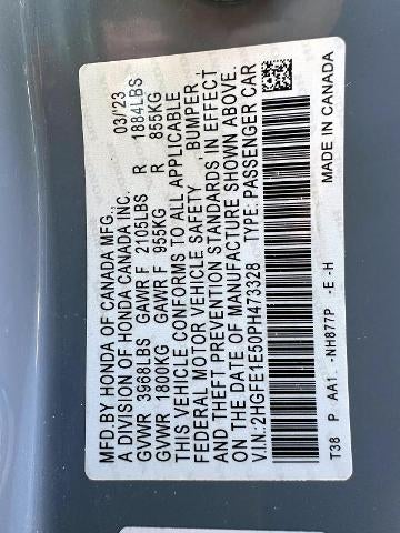 2023 Honda Civic Si Base