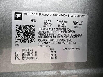 2024 Chevrolet Equinox LT