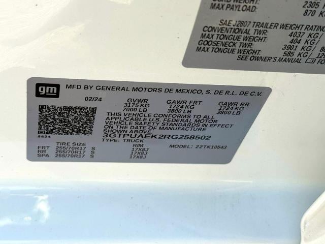 2024 GMC Sierra 1500 Pro