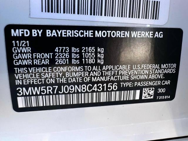 2022 BMW 3 Series 330i xDrive
