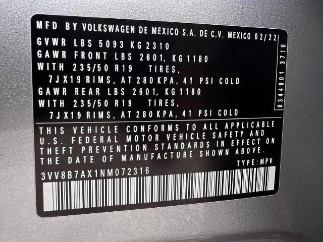 2022 Volkswagen Tiguan SE R-Line Black