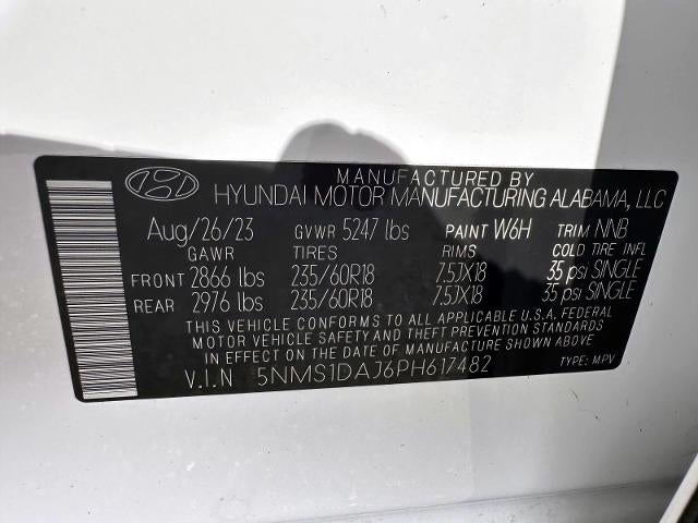 2023 Hyundai Santa Fe SE