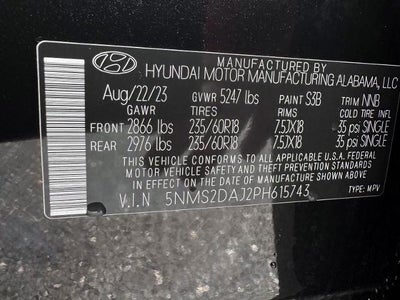 2023 Hyundai Santa Fe SEL