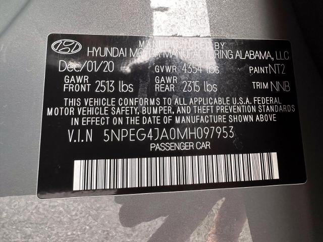 2021 Hyundai Sonata SE