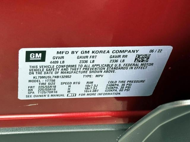 2022 Chevrolet Trailblazer RS