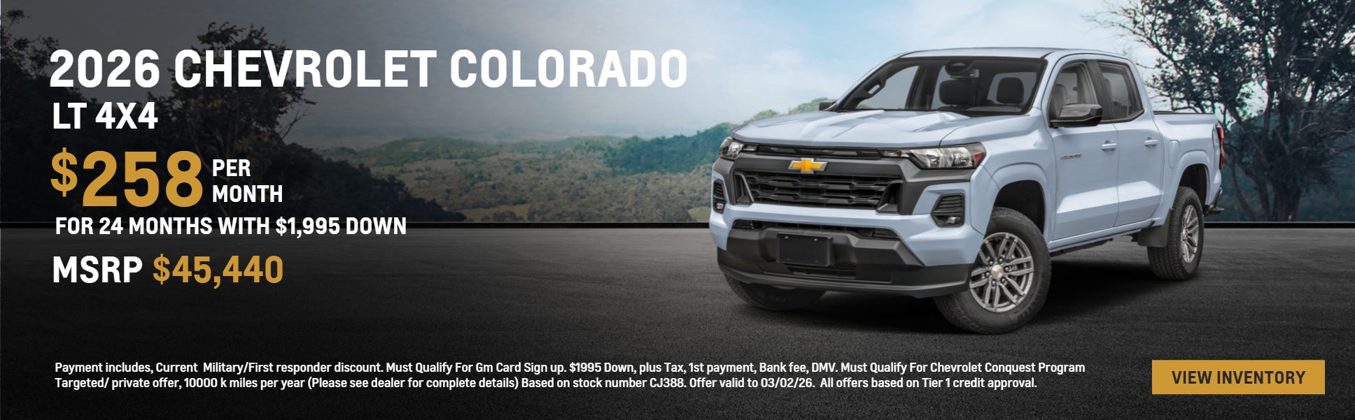 2025 Chevrolet Colorado WT