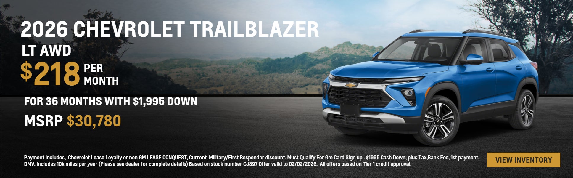 2026 CHEVROLET TRAILBLAZER LT AWD