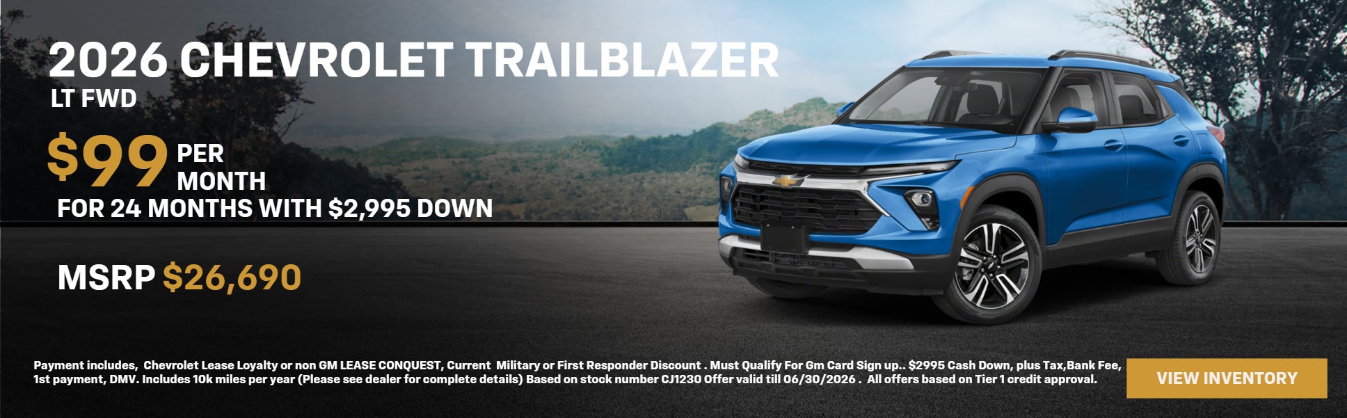 2026 Chevrolet Trailblazer LT FWD