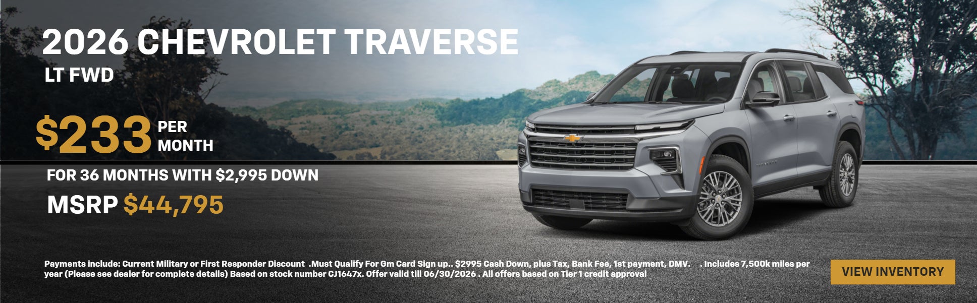 2026 Chevrolet Traverse LT AWD