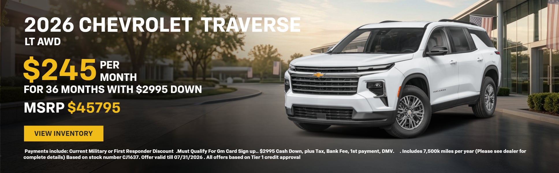 2026 Chevrolet Traverse