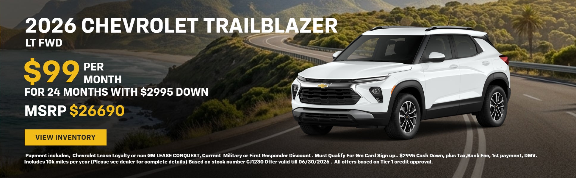 2026 Chevrolet Trailblazer LT FWD
