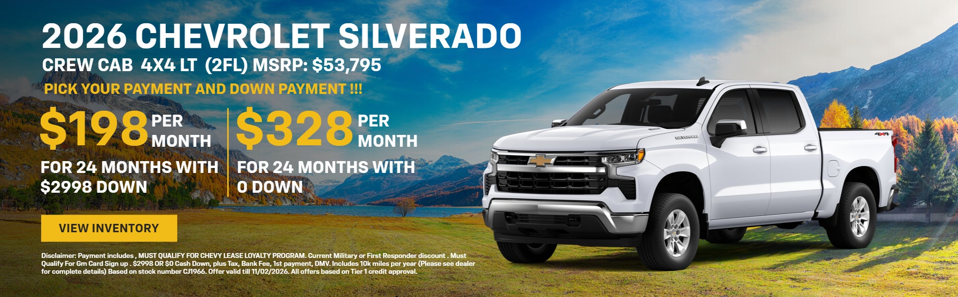 2026 Chevy Silverado