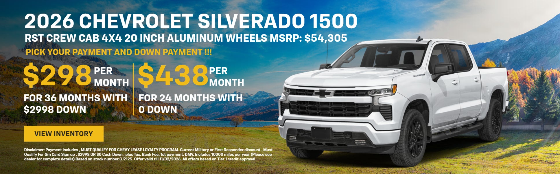 2026 Chevrolet Silverado 1500 RST