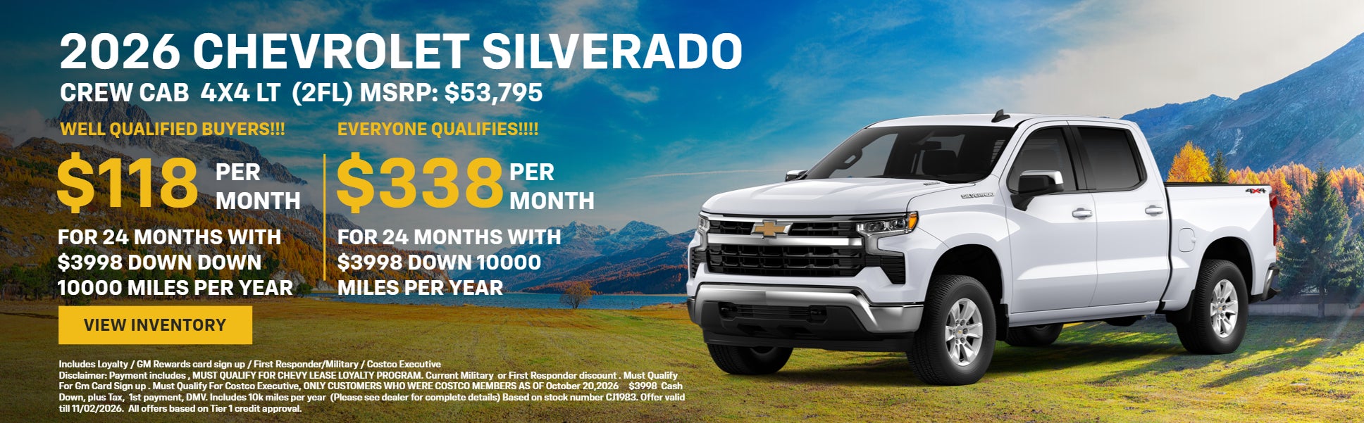 2026 Chevy Silverado