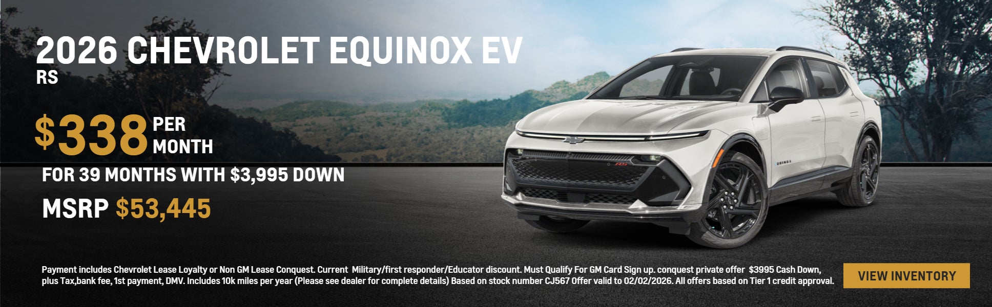 2026 CHEVROLET EQUINOX EV RS